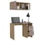 Tuhome 19.6 / 12.6 in. D X 28.9 / 13.4 in. H, 39.3 / 39.3 in. W X Laminate, Multi-color CDT5967 - alternate 6